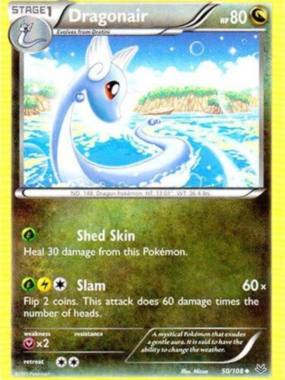 Pokemon - Dragonair (50/108) - XY Roaring Skies